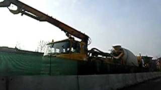 FIAT 697NP POMPA CALCESTRUZZO CANTIERE BRA CN [upl. by Aivull]