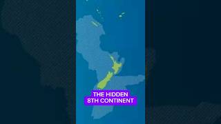 Zealandia The Lost 8th Continent Beneath the Pacific trending facts zealandia shorts [upl. by Angelico]