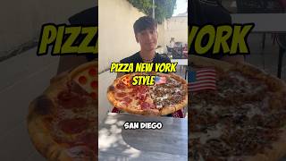 PIZZA NEW YORK STYLE A SAN DIEGO🍕🇺🇸😍 pizza newyorkpizza sandiegofood [upl. by Eiwoh620]