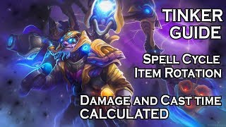 Tinker Spell RotationItem Cycle Guide Damage and Cast Time calculated [upl. by Adil270]