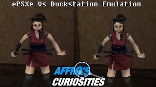 ePSXe 190 Vs Duckstation Emulation  Affros Curiosities [upl. by Amar]