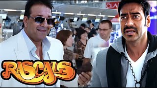 Ajay Devgan को बनाया उल्लू  सारा पैसा लेकर भागे Sanjay Dutt  Best robbery scene  Rascals Movie [upl. by Maximo919]