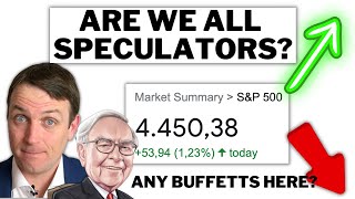 Real Investing vs Speculation Explained Buffet vs the Rest [upl. by Mahala]