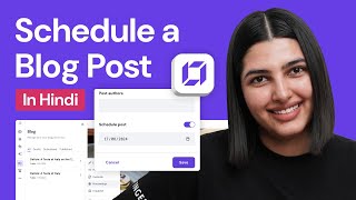 How to Schedule a Blog Post EASILY with Hostinger Website Builder [upl. by Ajile687]