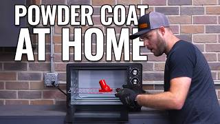 At HOME Powder Coating  HotCoat Benchtop Oven [upl. by Ginni]