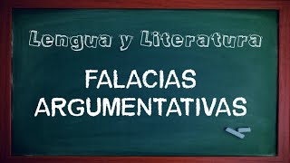 FALACIAS ARGUMENTATIVAS Ejemplos [upl. by Eiffub]