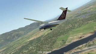 Aerosoft ATR42500  Modded  Xplane 11  TOGA Glacier Park International Airpark [upl. by Carberry]