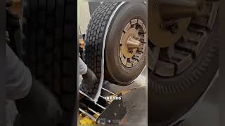 Job of fitting car tire treads Satisfying jobs and machinery in the world satisfying shorts [upl. by Dickerson]