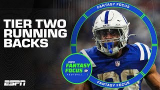 Toptier RBs to draft early  Fantasy Focus 🏈 [upl. by Llertnek780]