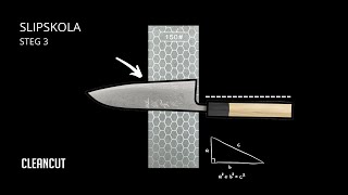 Så slipar du en kniv  STEG 3 [upl. by Nylavad]