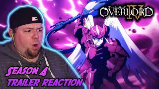 Overlord Season 4 Trailer REACTION  Release Date [upl. by Kcajyllib]