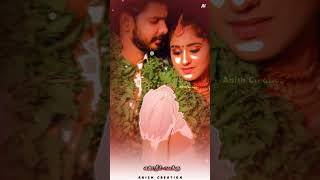 alagu enbathu anpala whatsapp status  Minnalai Pidithu Song 🎶 Sajagan ✨💙🖤 Anish Creation 💙🖤✨ [upl. by Negah367]