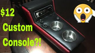 How To Build A Custom Center Console On A Budget [upl. by Hashim]