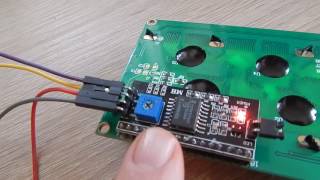 LCD 20x4 digits with Raspberry Pi [upl. by Ranzini494]