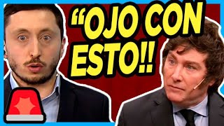 🚨 IVÁN SCHARGRODSKY LANZA UNA GRAVE ADVERTENCIA SOBRE MILEI quotOjalá me equivoque con estoquot [upl. by Norvil]