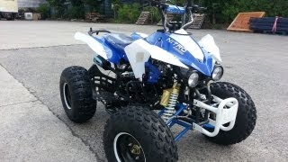 125ccm SemiAutomatic Quad ATV Panthera 3G8RS from Nitro Motors [upl. by Ariamo]