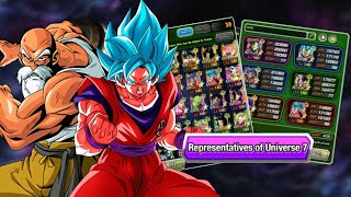 REPRESENTATIVES OF UNIVERSE 7 CATEGORY TEAM BUILDING GUIDE BUILD OF THE WEEK DBZ DOKKAN BATTLE [upl. by Tomaso]