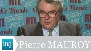 Pierre Mauroy  la rigueur continue  Archive vidéo INA [upl. by Attenol]