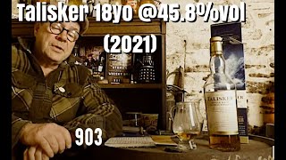 ralfy review 903  Talisker 18yo 458vol 2021 [upl. by Scharf]