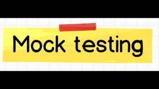 What is Mock testing  MOQ [upl. by Golden716]