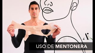 ¿CÓMO USAR LA MENTONERA DESPUÉS DE MI OPERACIÓN HOMBRE [upl. by Yntrok152]