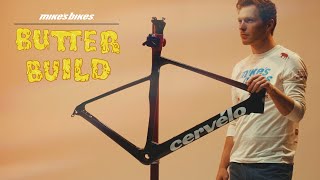 BUTTER BUILD The 2024 Team Mikes Bikes Cervelo Soloist [upl. by Sldney]