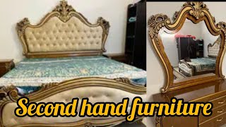 second hand furniture bedroom set sofa set cheap price in Pakistan SaMsvlog123 [upl. by Enair725]