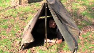 German Flecktarn Shelter Half Part 2 Equip 2 Endure [upl. by Rye499]