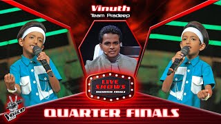 Vinuth Dewsitha  Mokatada Kasi Bage මොකටද කාසි බාගේ  Live Quarter Finals [upl. by Orelia]