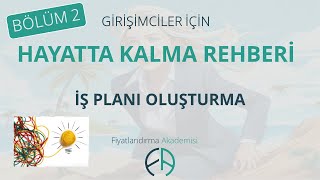 İş Planı Oluşturma  Girişimciler İçin Hayatta Kalma Rehberi Serisi 2 Bölüm [upl. by Aikcin]