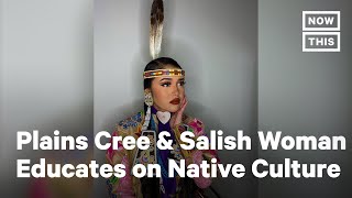 Artist Uses TikTok to Educate on Indigenous Culture  NowThis [upl. by Haikezeh]