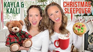 KAYLA amp KALLI CHRISTMAS SLEEPOVER PARTY 2024 ❤️🍿💚 [upl. by Janet739]