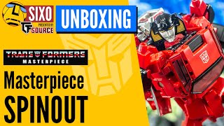 UNBOXING Transformers TakaraTomy Masterpiece MP39 Spinout [upl. by Ecnal]