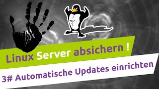 Debian automatische Updates  unattendedupgrades einrichten  Linux Server Security 3 [upl. by Akimrej]