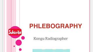 Phlebography  Radiology procedure [upl. by Dorrehs]