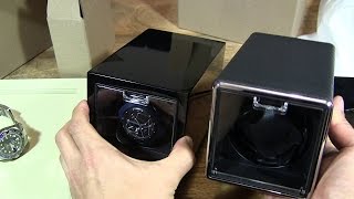 Excelvan Black Piano Paint Automatic Watch Winder [upl. by Betsey]