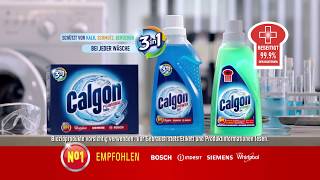 Calgon 3in1 gegen Kalkablagerung in der Waschmaschine [upl. by Goff]