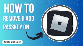 AddRemove Passkeys On Roblox In 2025 Updated Guide [upl. by Arayc]