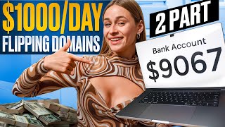 How To Start a Domain Flipping Business  9067 Per Month [upl. by Arraek]