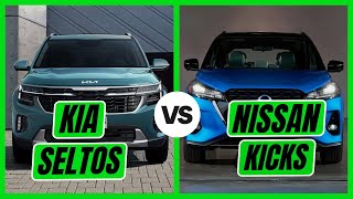 Kia SELTOS vs Nissan KICKS ¿Qué SUV COMPRAR [upl. by Ccasi]