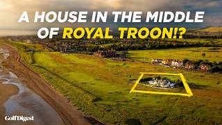 The House In The Middle Of Royal Troon  Golf Digest [upl. by Xenia]