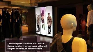 Digital Signage for Fashion Retail  YCD [upl. by Akinam]