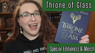 Throne of Glass Special Edition Books and Book Merch 🌲 Throne of Glass by Sarah J Maas Collection [upl. by Jeavons]