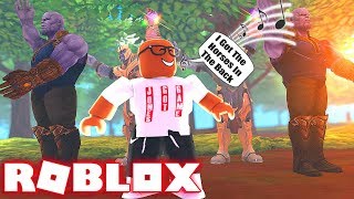 Jones Got Game VS Thanos Giant Dance Off Simulator In Roblox [upl. by Novia]