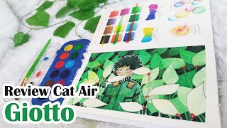 Review Cat Air Giotto  Watercolor murah berkualitas RP 17000 untuk pemula [upl. by Joella]