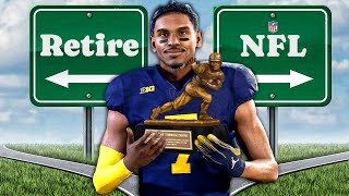 College Football 25 Road to Glory  Retire or Go to The NFL [upl. by Ecirtnuahs]