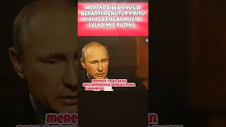 PUTIN SENTIL KESOMBONGAN AS DAN EROPA belajarrusiaindonesia putin rusia keren geopolitik [upl. by Airotcivairam116]