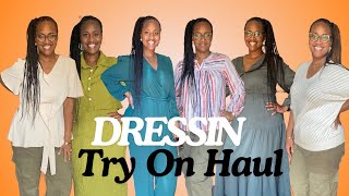 Classic Fall Fashion Trends  Affordable Plus Size Try On Haul  Ft DRESSIN [upl. by Virgel]