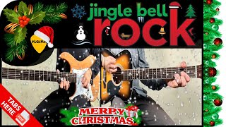 JINGLE BELL ROCK 🎸🎄🎅  Bobby Helms  GUITAR Cover  MusikMan N°014 [upl. by Jarrad883]