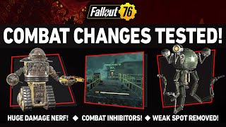 NEW COMBAT CHANGES TESTED  Fallout 76 Latest News [upl. by Sileas]